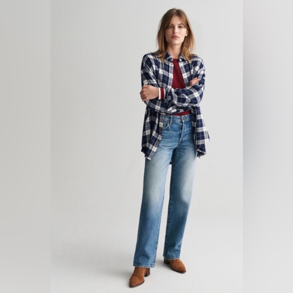 Gant Rugger indigo‎ flannel | SizeL
